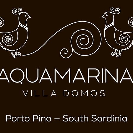Villa Aquamarina Pavoncella Rossa Porto Pino Eksteriør bilde