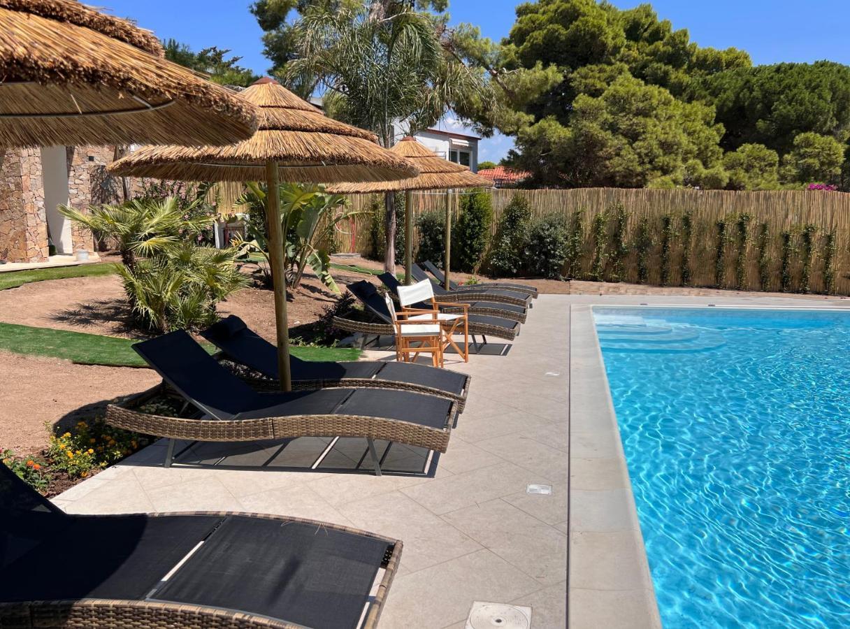 Villa Aquamarina Pavoncella Rossa Porto Pino Eksteriør bilde