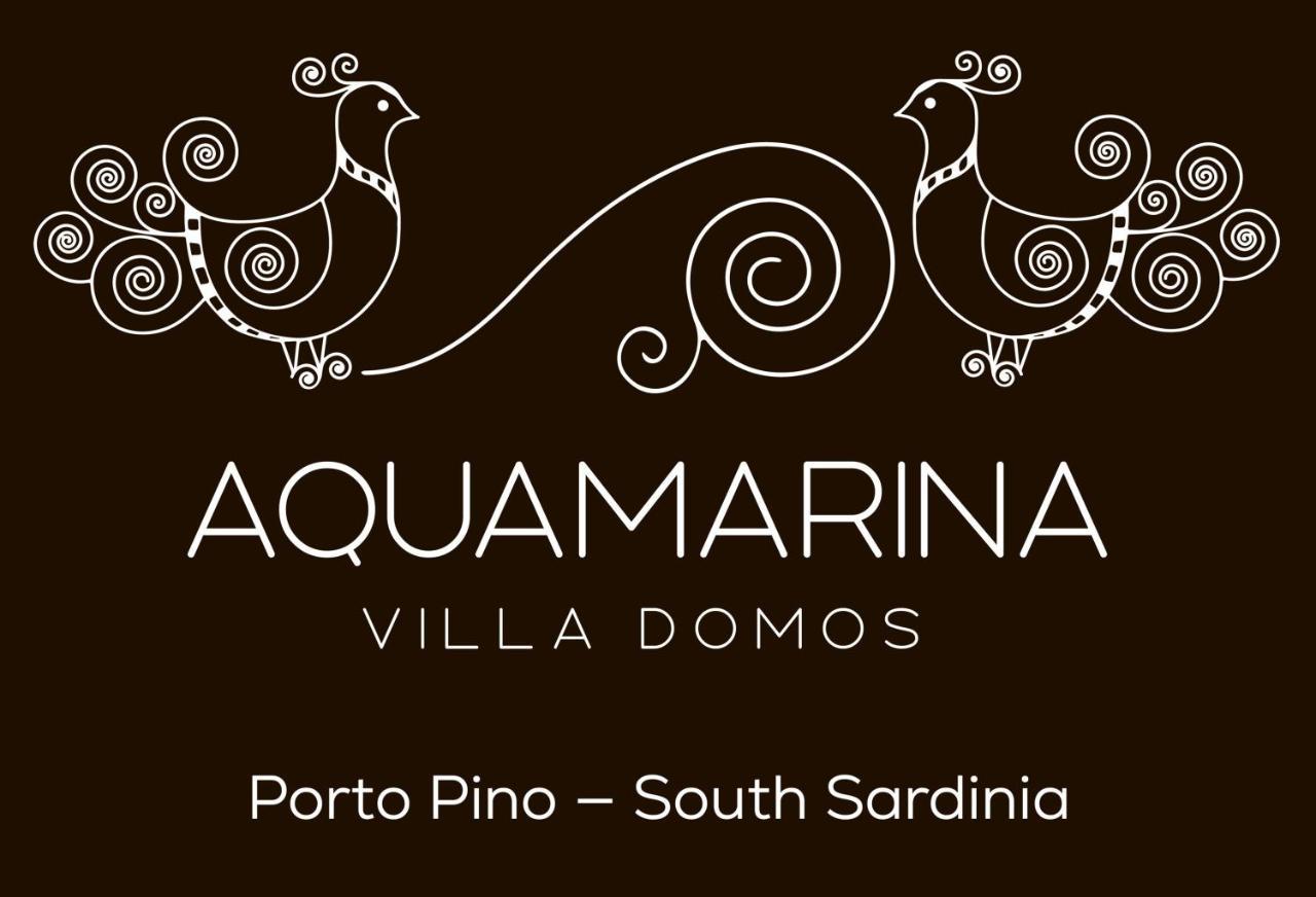 Villa Aquamarina Pavoncella Rossa Porto Pino Eksteriør bilde